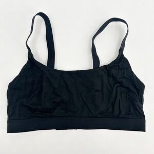 Lively Womens Everyday Wireless Buttery‎ Soft T-Shirt Bra Size M Black